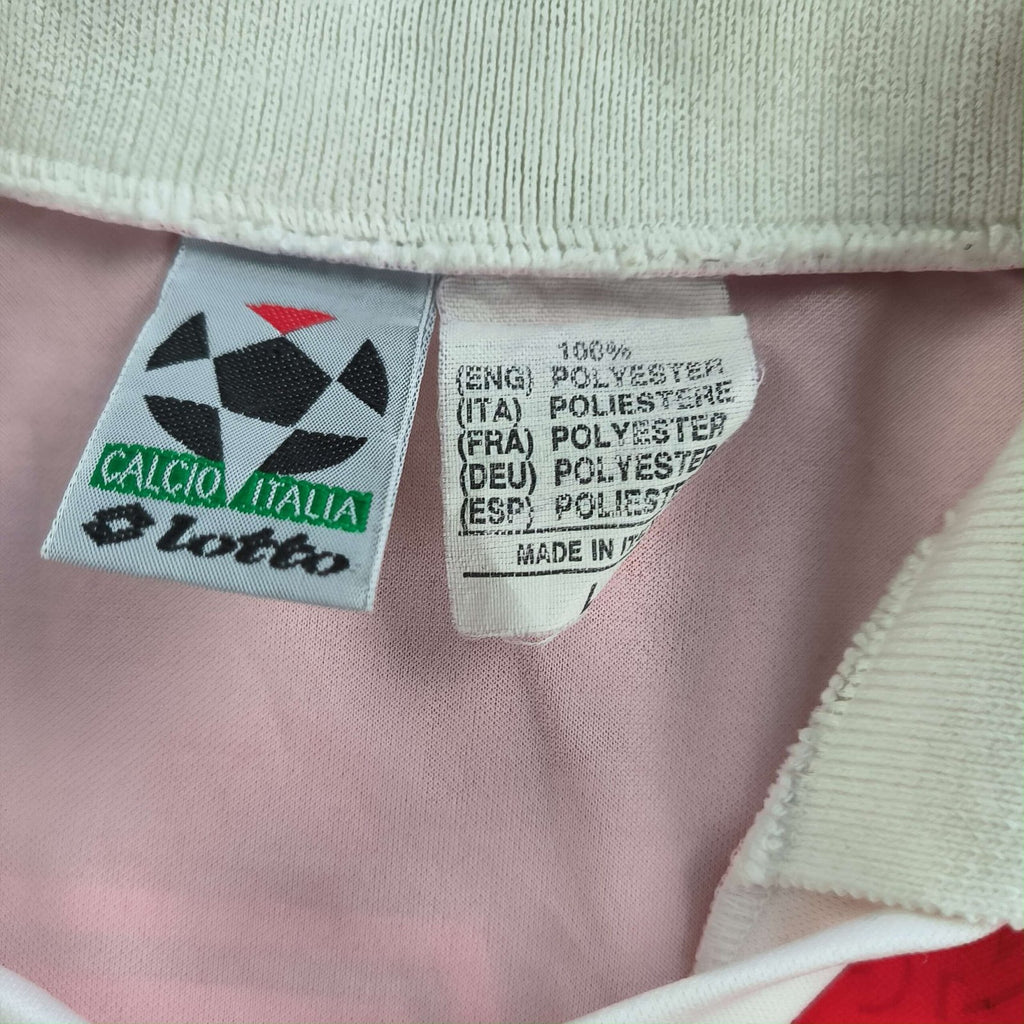 Switzerland 1994-96 Lotto home #4 *Signed* football shirt size L