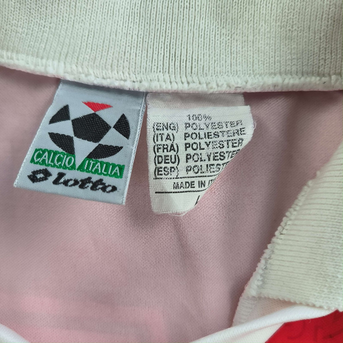 Switzerland 1994-96 Lotto home #4 *Signed* football shirt size L