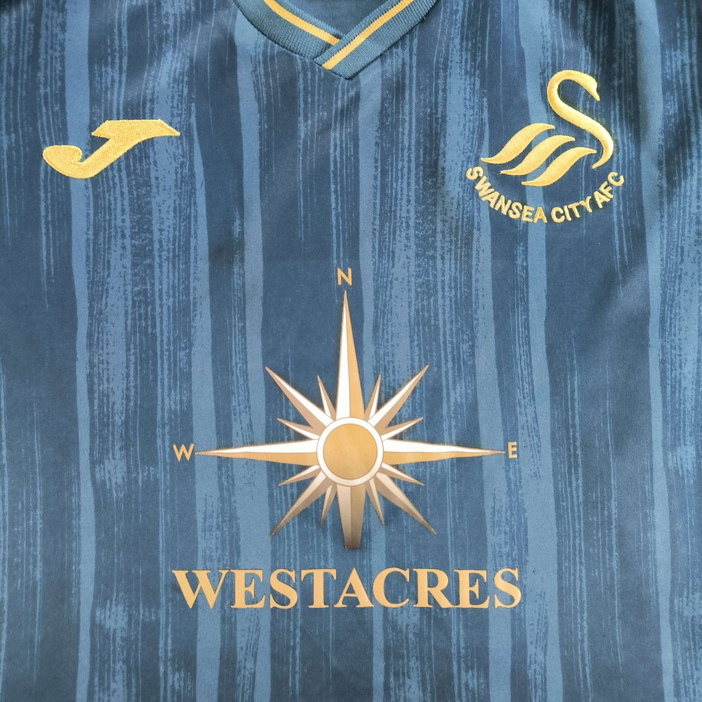 Swansea 2023-24 Joma away football shirt size XS