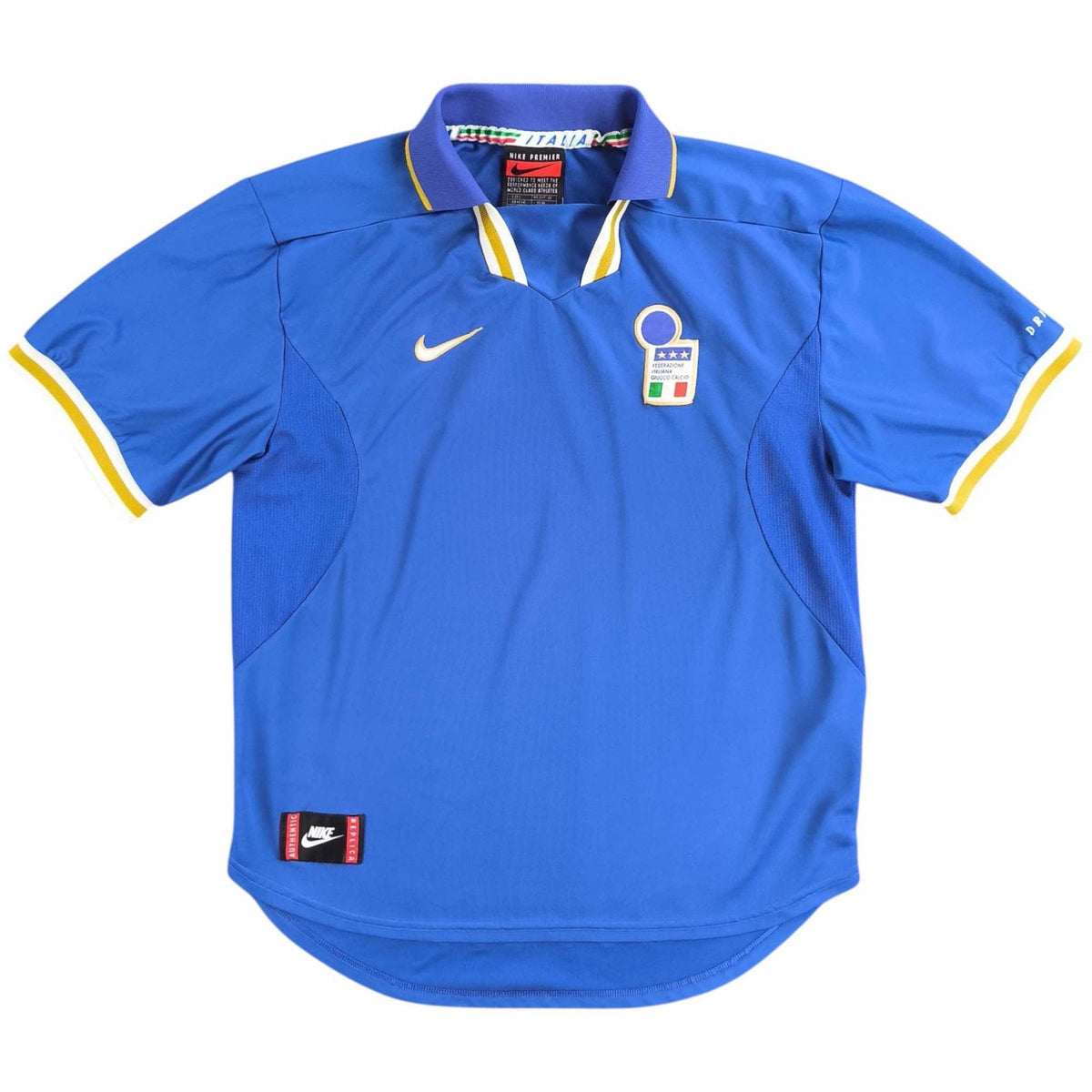 Olaszország 1996-98 Nike hazai foci mez L-es