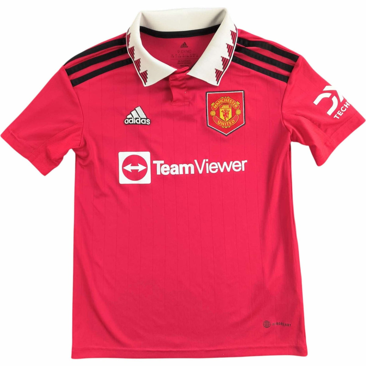 Manchester United 2022-23 Adidas hazai foci mez gyerek 140-es