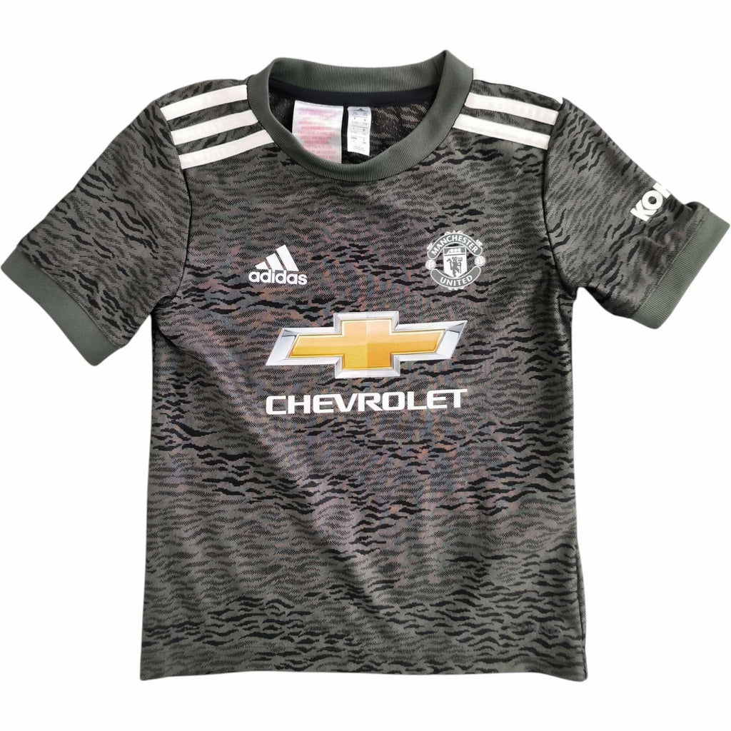Manchester United 2020-21 Adidas away football shirt size 116