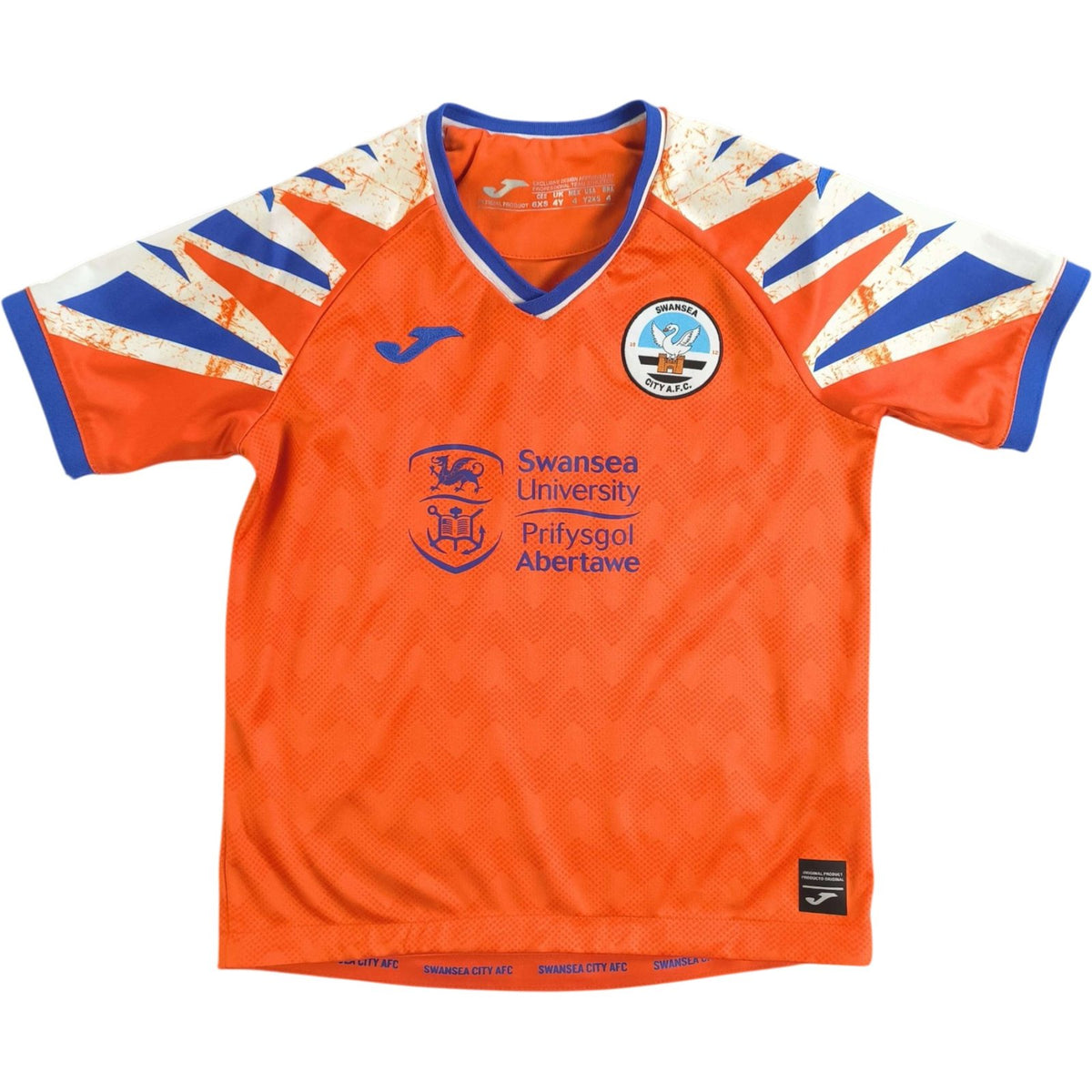 Swansea 2022-23 Joma vendég foci mez gyerek XXS-es