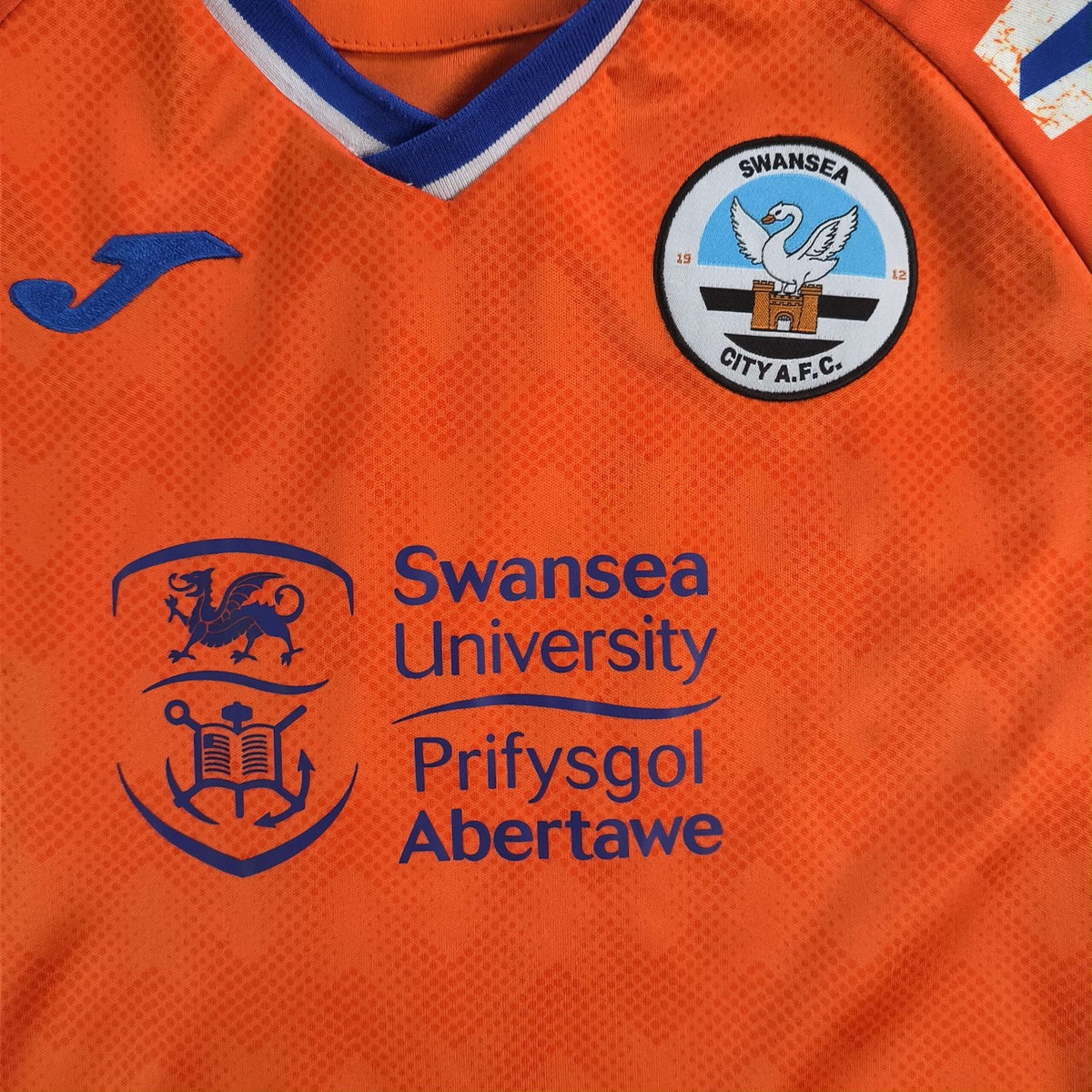 Swansea 2022-23 Joma vendég foci mez gyerek XXS-es
