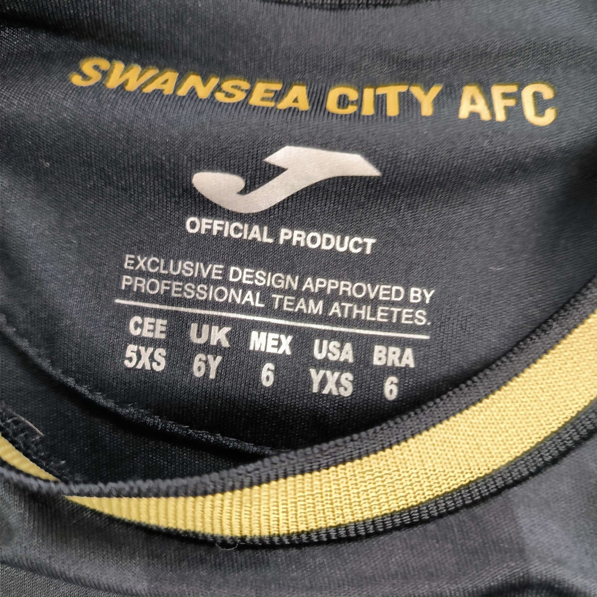 Swansea 2023-24 Joma kapus foci mez gyerek XS-es