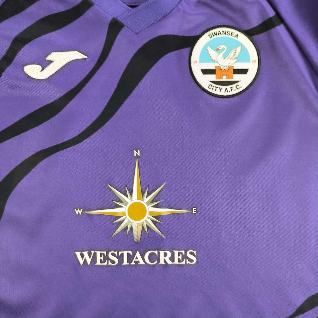 Swansea 2022-23 Joma goalkeeper football shirt size Boys XXS