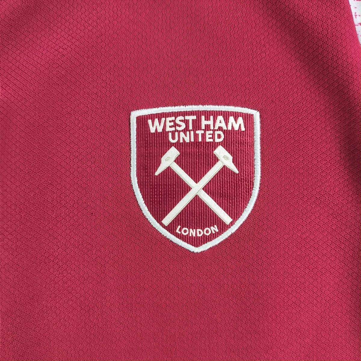 West Ham United 2022-23 Umbro hazai foci mez gyerek M-es
