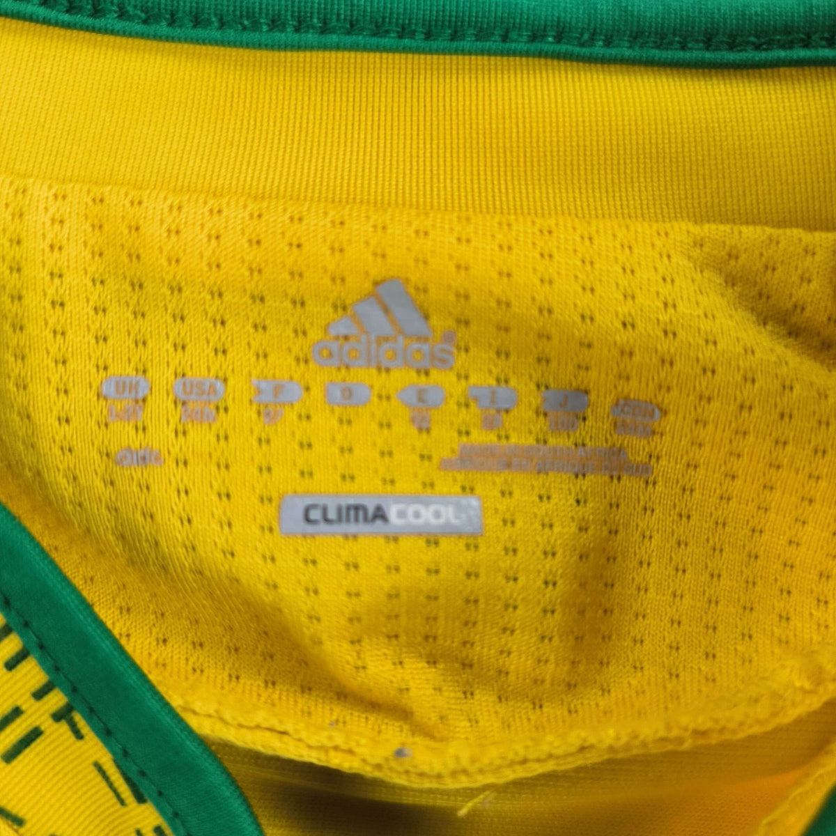 South Africa 2010-11 Adidas home football shirt size 110