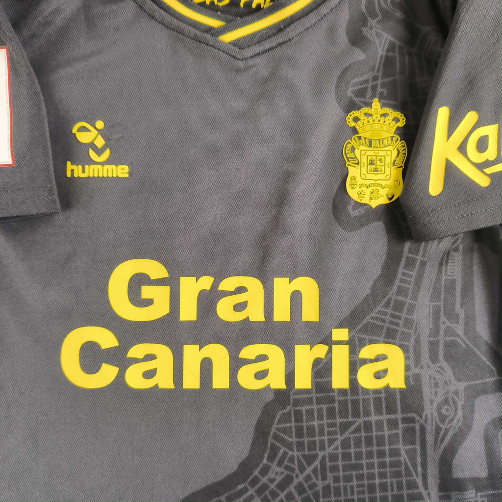 Las Palmas 2023-24 Hummel vendég foci mez gyerek 128-as