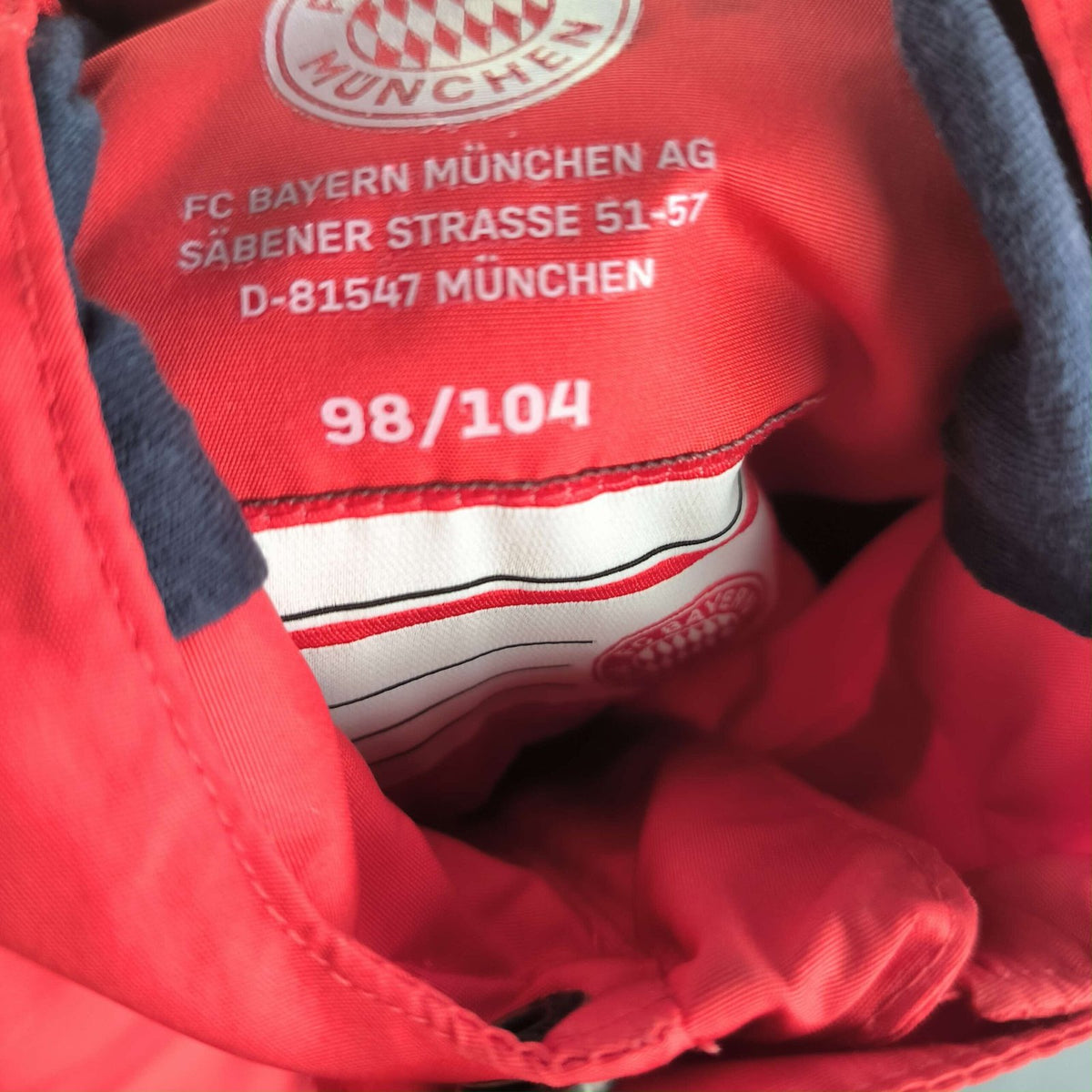 Bayern München kabát gyerek 98-104-es