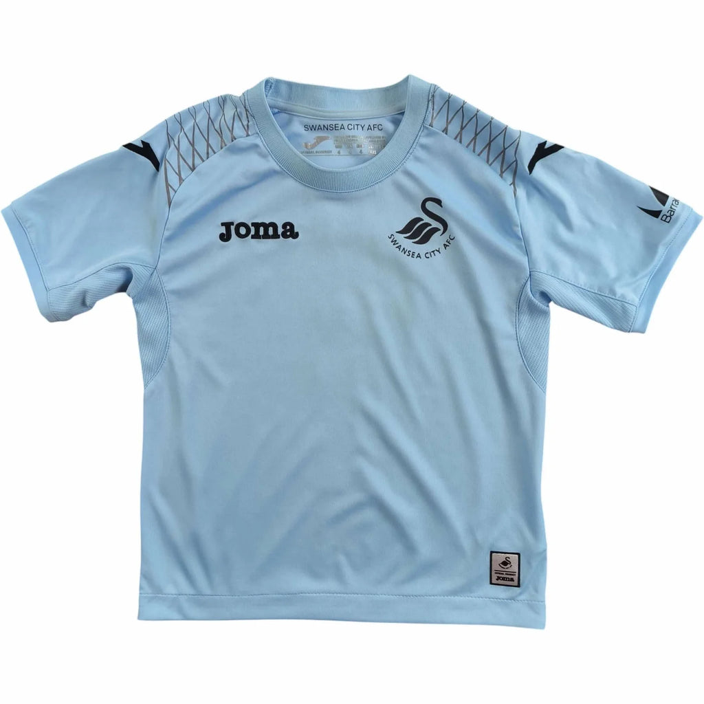 Swansea 2017-18 Joma goalkeeper Lukasz Fabianski football shirt size Boys XXS