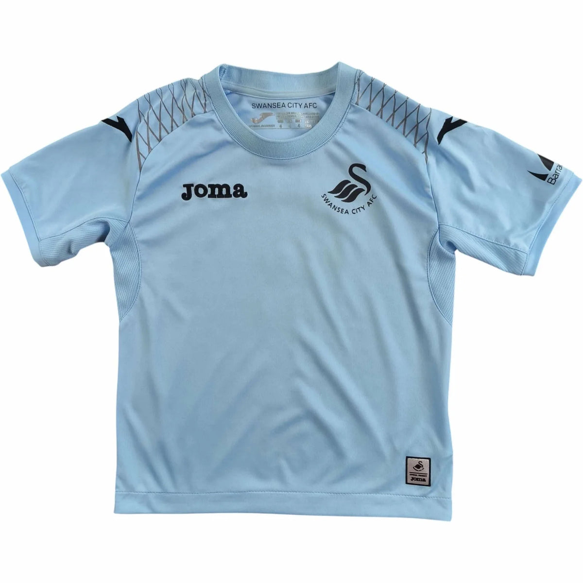 Swansea 2017-18 Joma goalkeeper Lukasz Fabianski football shirt size Boys XXS