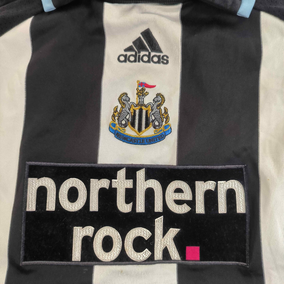 Newcastle United 2007-09 Adidas home football shirt size 92