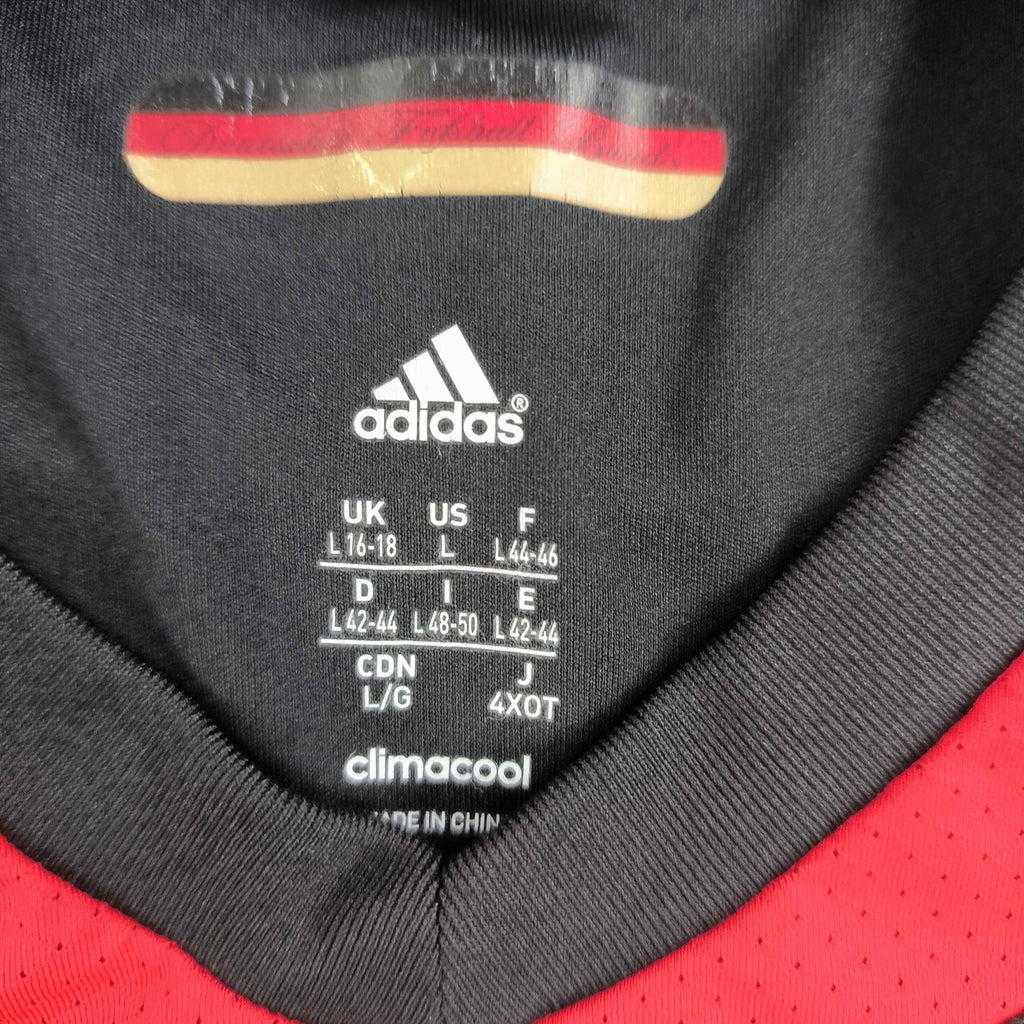 Germany 2013 Adidas away #6 long sleeve football shirt size L