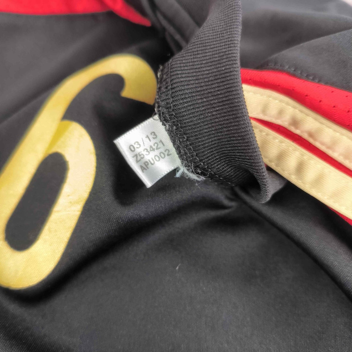 Germany 2013 Adidas away #6 long sleeve football shirt size L