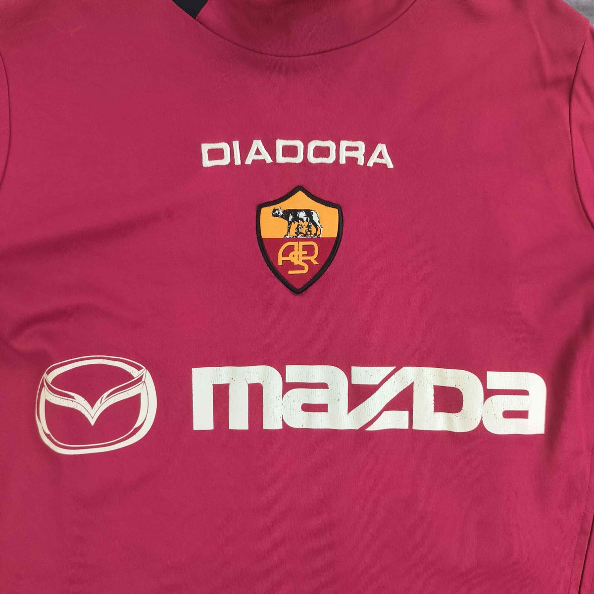 AS Roma 2003-04 Diadora hazai John Carew foci mez M-es