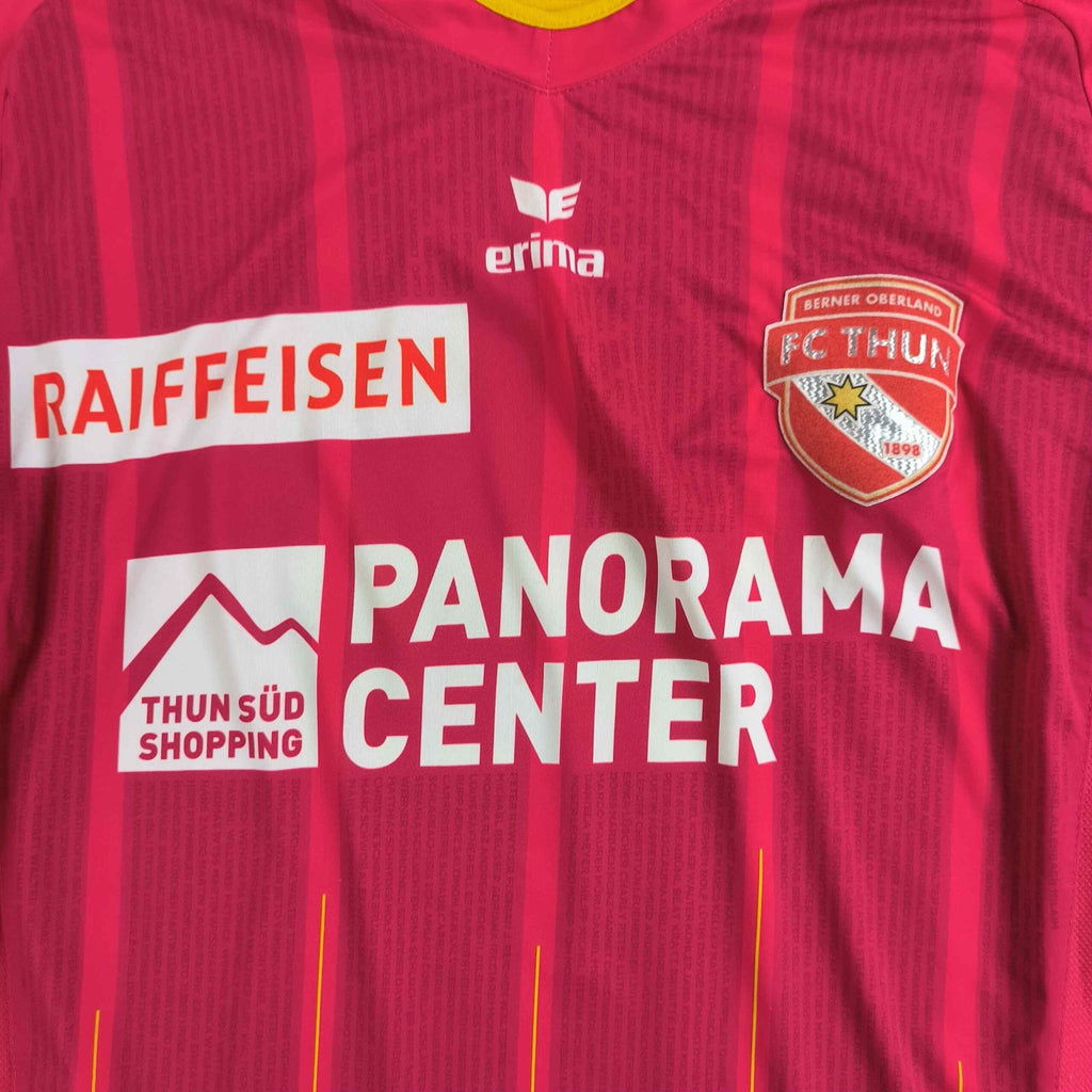 FC Thun 2012-13 Erima home Benjamin Lüthi *Signed* football shirt size XS