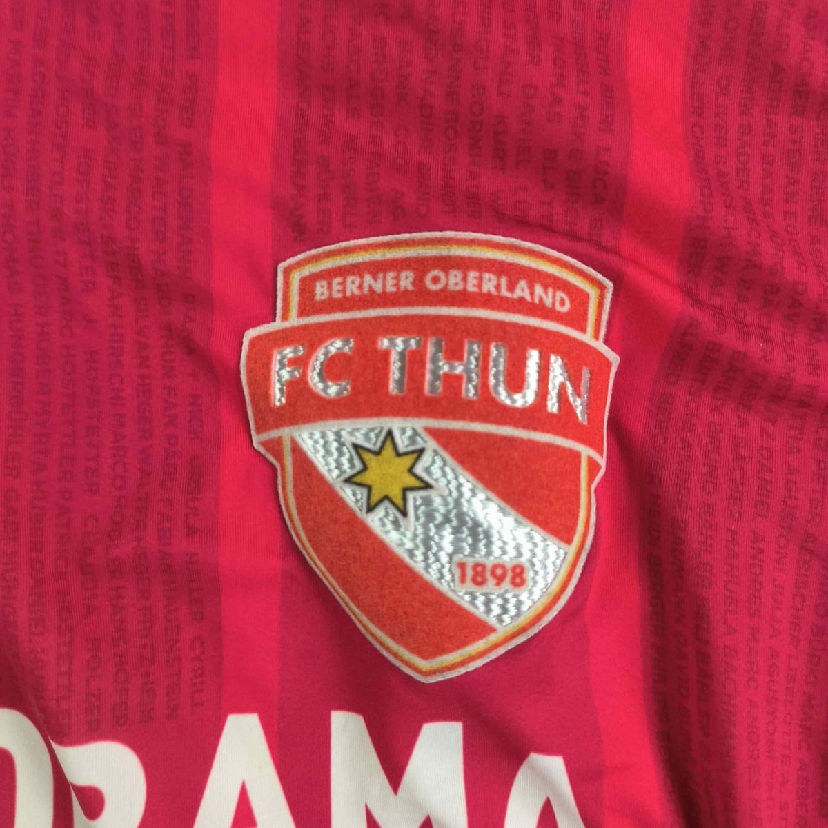 FC Thun 2012-13 Erima home Benjamin Lüthi *Signed* football shirt size XS