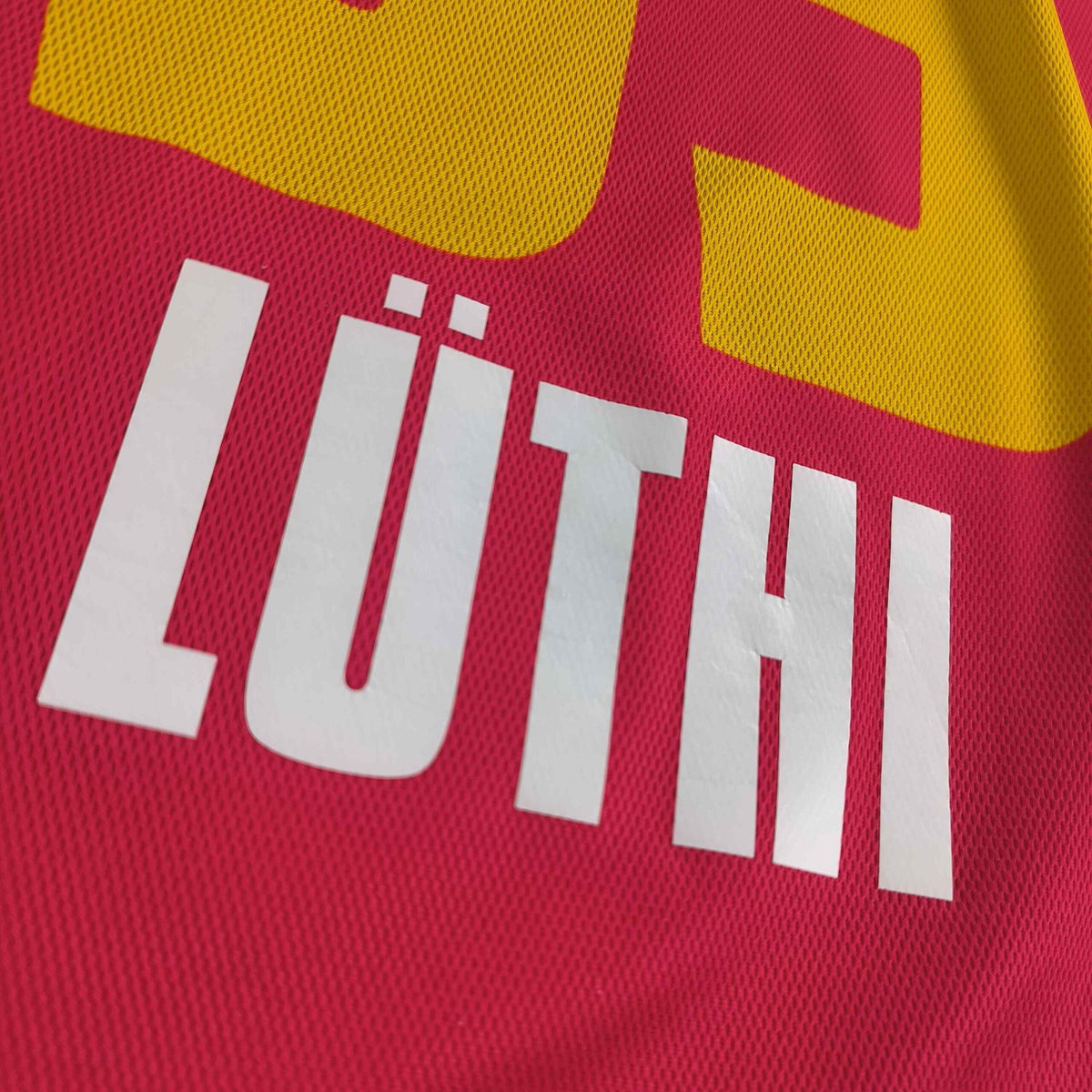 FC Thun 2012-13 Erima home Benjamin Lüthi *Signed* football shirt size XS