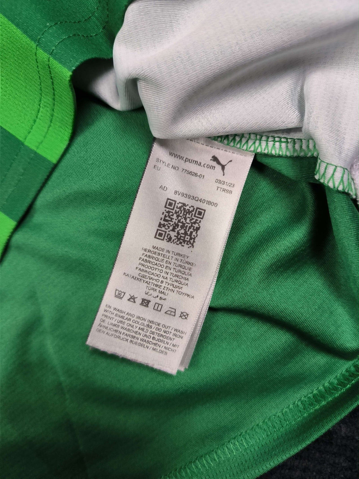 St Gallen 2023-24 Puma hazai foci mez XXL-es