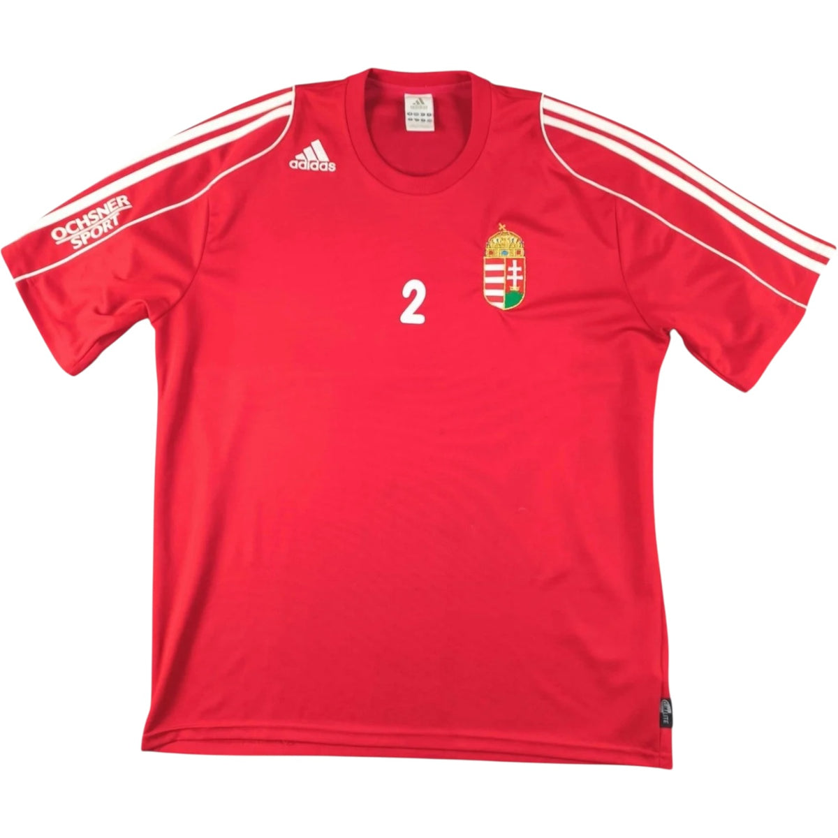 Hungary 2011 Adidas home #2 football shirt size L
