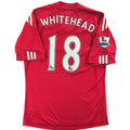 Stoke City 2010-11 Adidas hazai Dean Whitehead foci mez L-es