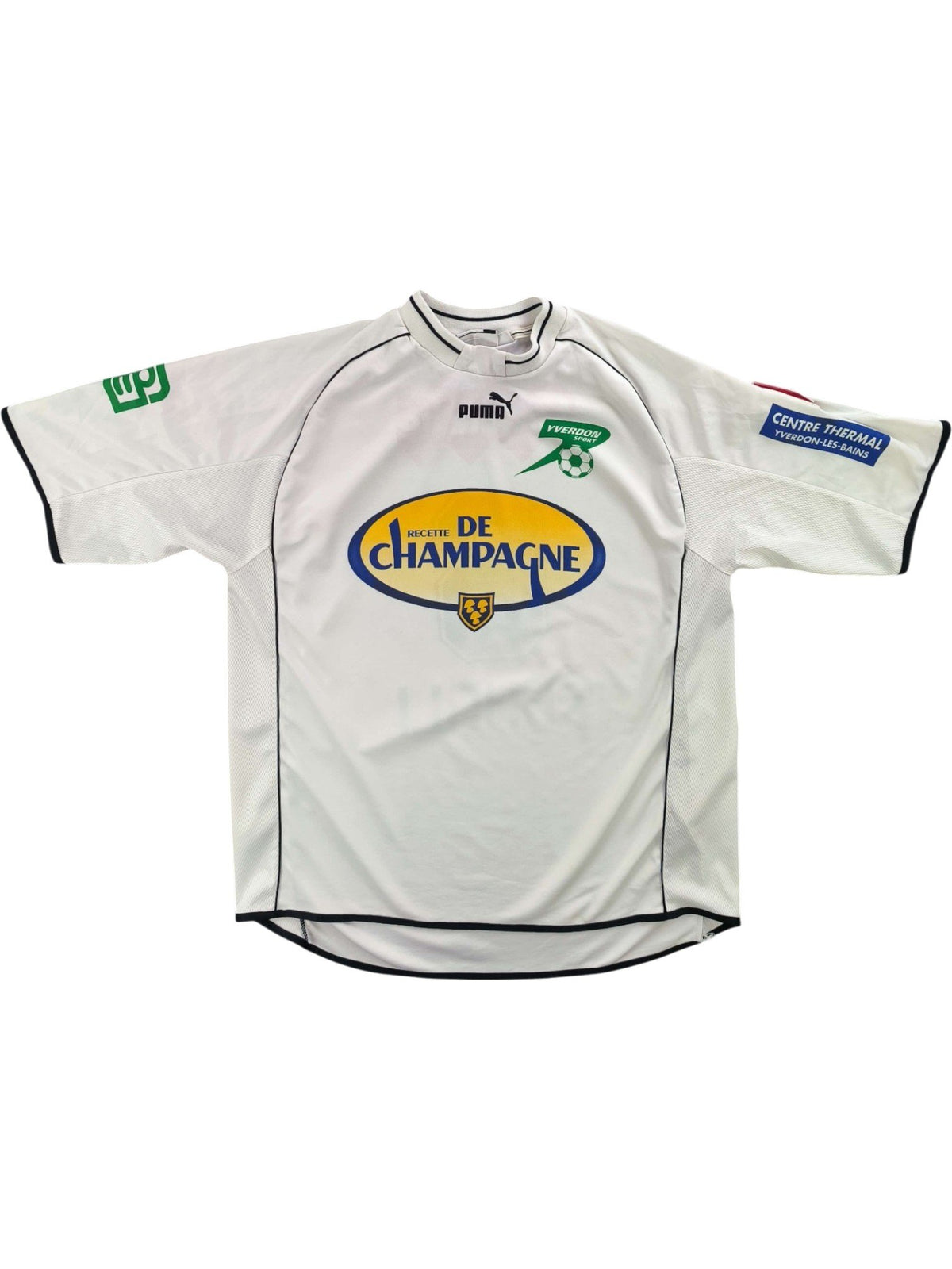Yverdon Sport 2000-01 Puma home Raphael Kehrli football shirt size XL