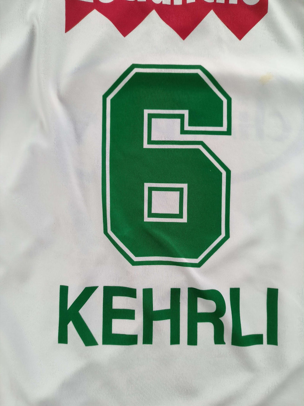 Yverdon Sport 2000-01 Puma hazai Raphael Kehrli foci mez XL-es