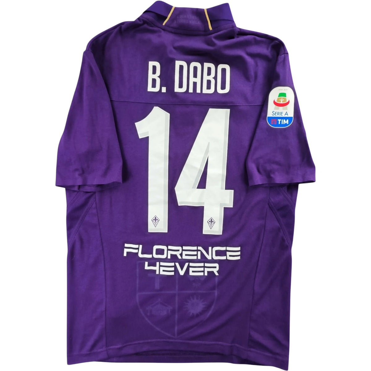 Fiorentina 2018-19 Le Coq Sportif hazai Bryan Dabo foci mez M