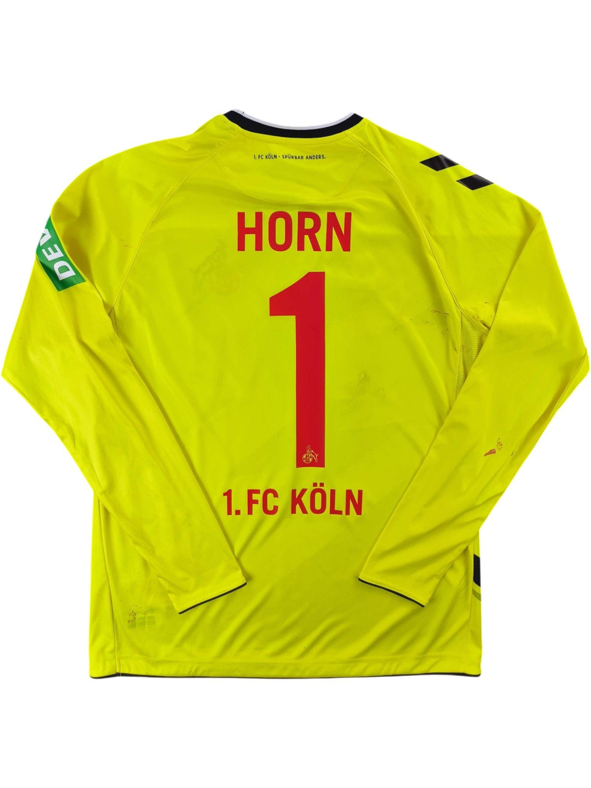Köln 2022-23 Hummel goalkeeper Timo Horn football shirt size L