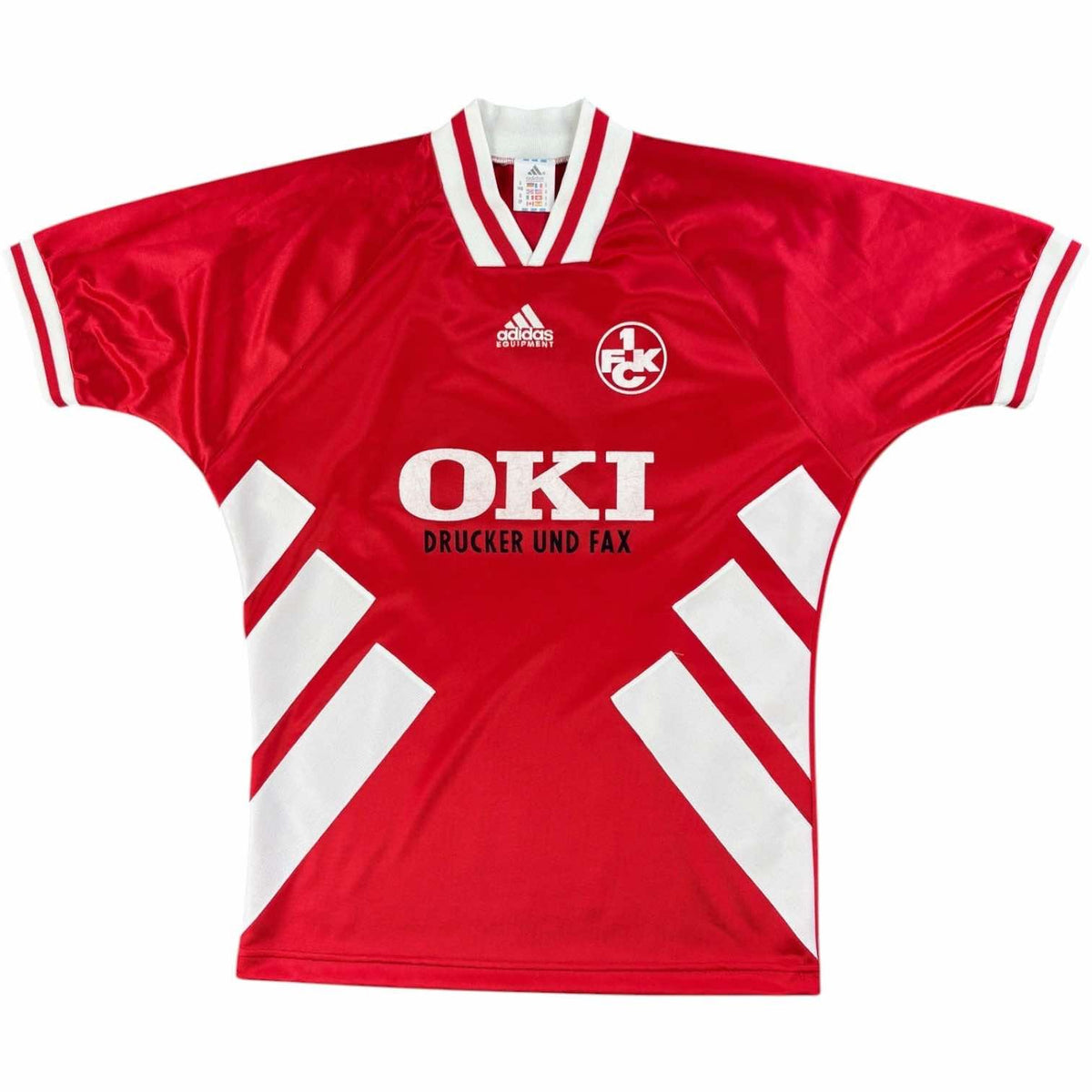 Kaiserslautern 1994-96 Adidas home football shirt size S