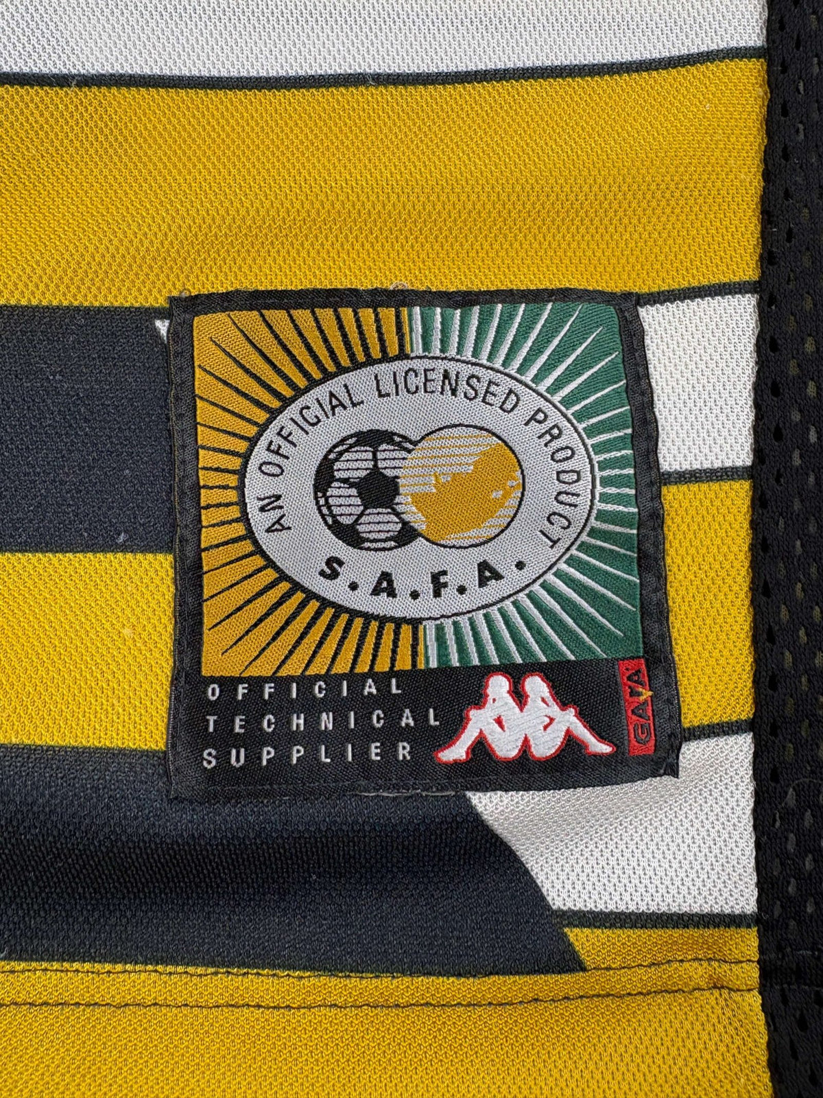 Dél-afrikai Köztársaság 1998 Kappa hazai foci mez XL-es