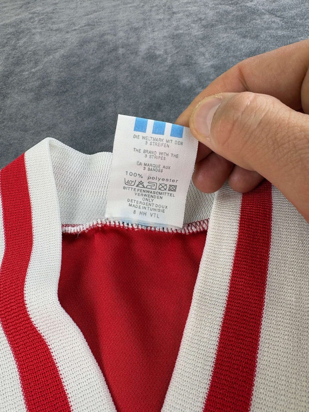 Kaiserslautern 1994-96 Adidas home football shirt size S