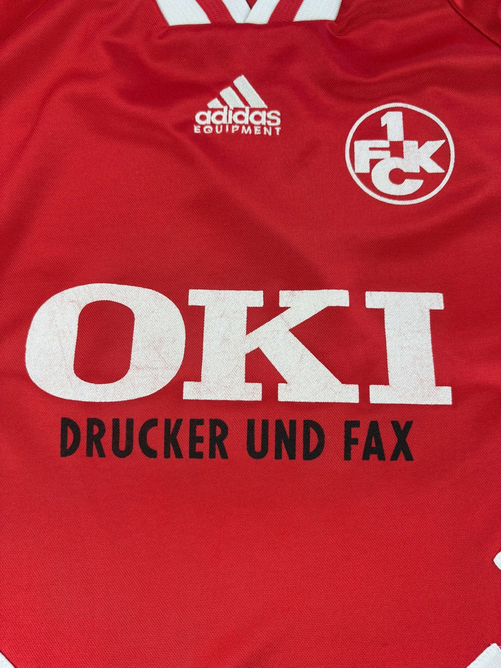 Kaiserslautern 1994-96 Adidas home football shirt size S