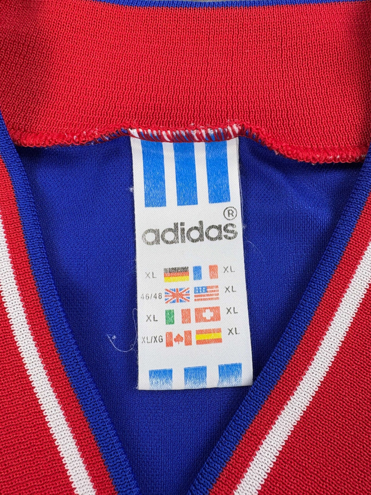 Rangers 1992-94 Adidas home football shirt size XL