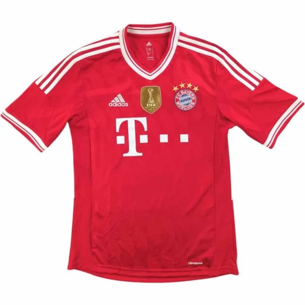 Bayern München 2013-14 Adidas home Javi Martinez football shirt size S
