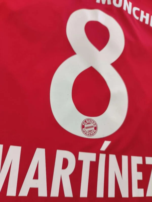 Bayern München 2013-14 Adidas home Javi Martinez football shirt size S