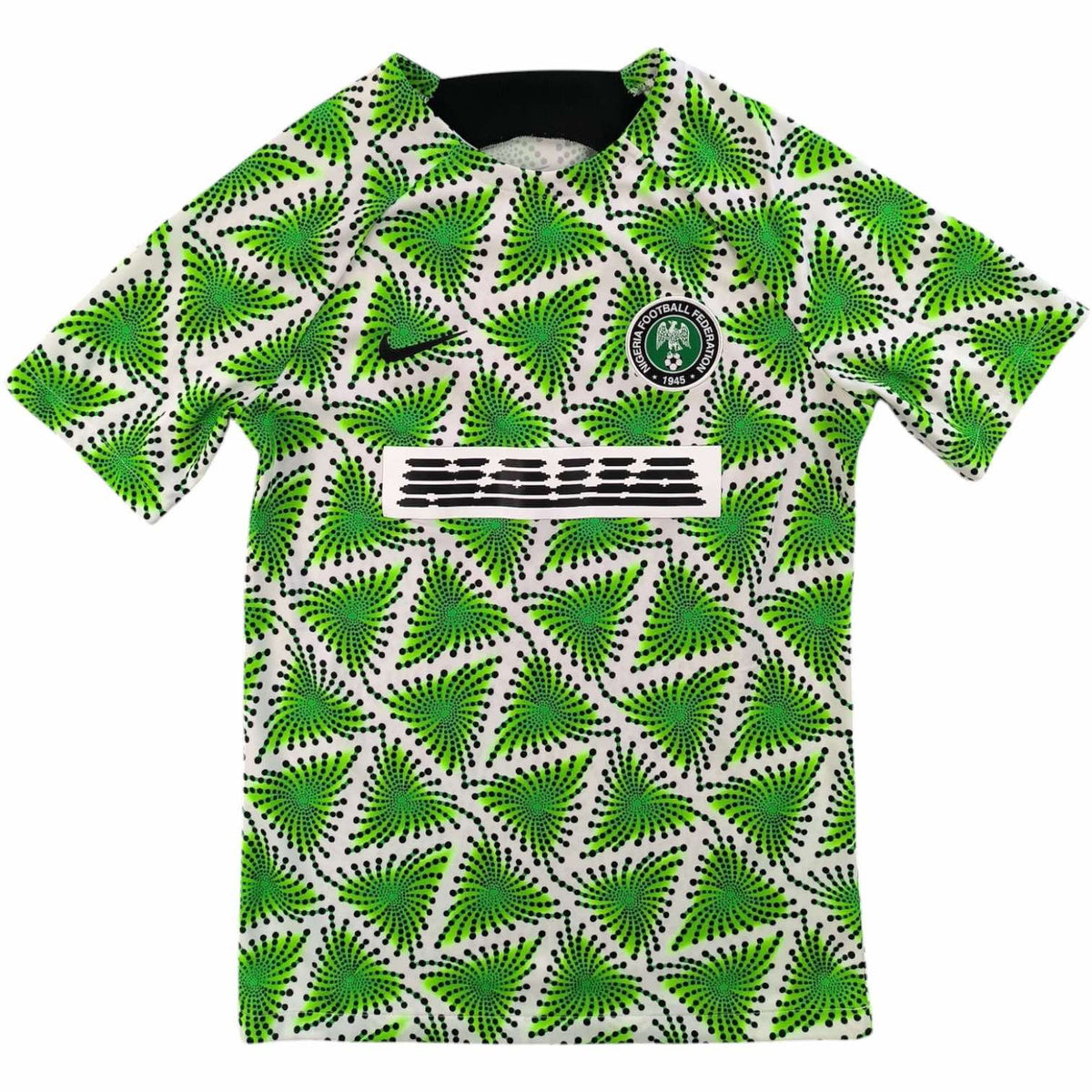Nigéria 2022-23 Nike Pre-Match training foci mez S-es