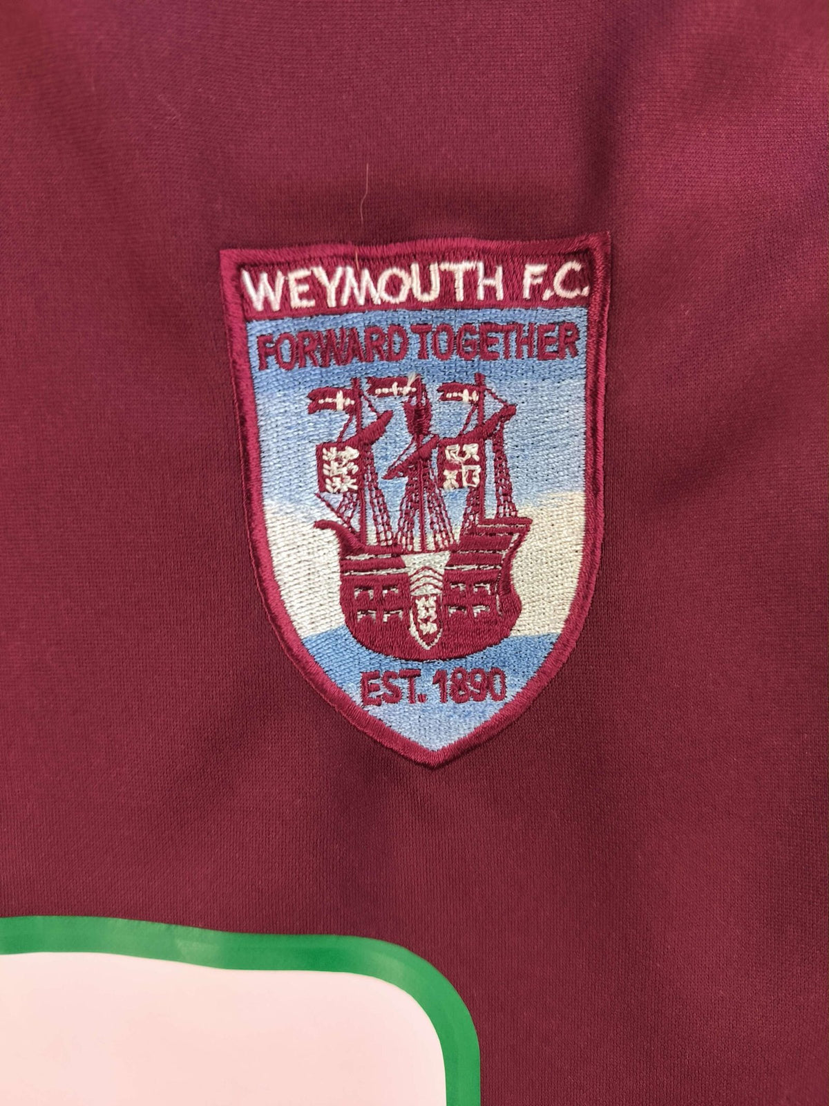 Weymouth Vandanel hazai foci mez S/M-es