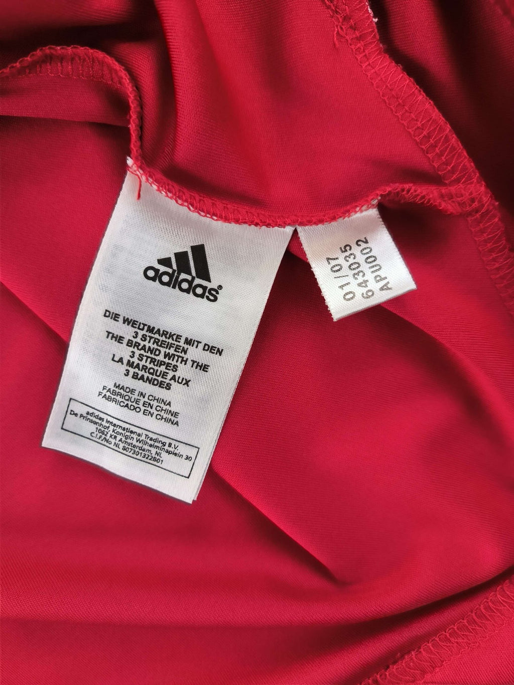 Bayern München 2007-08 Adidas training foci mez L-es