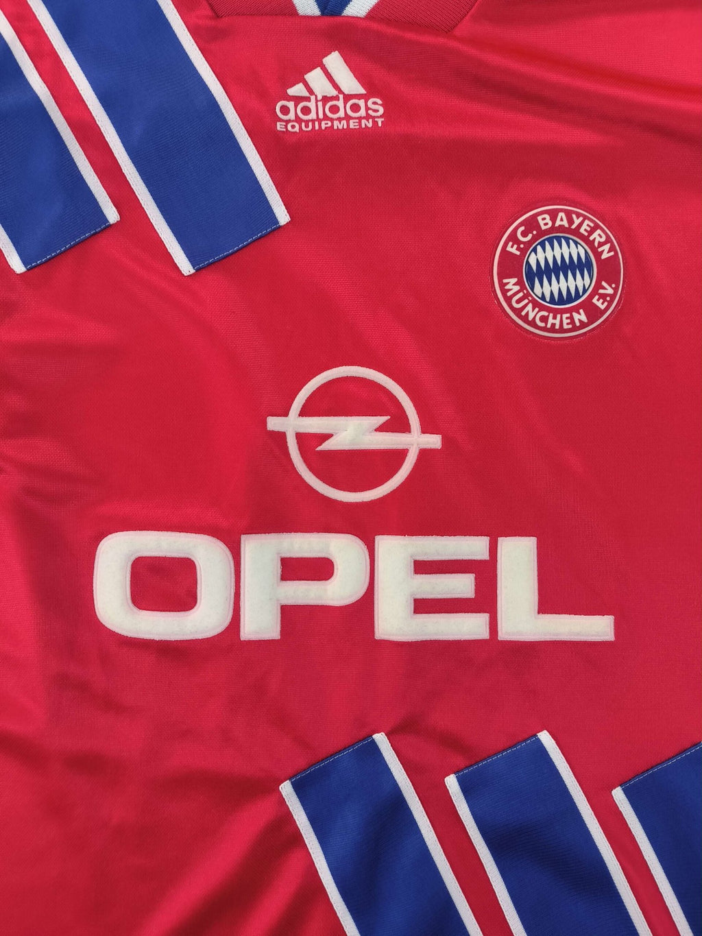 Bayern München 1993-95 Adidas home football shirt size S