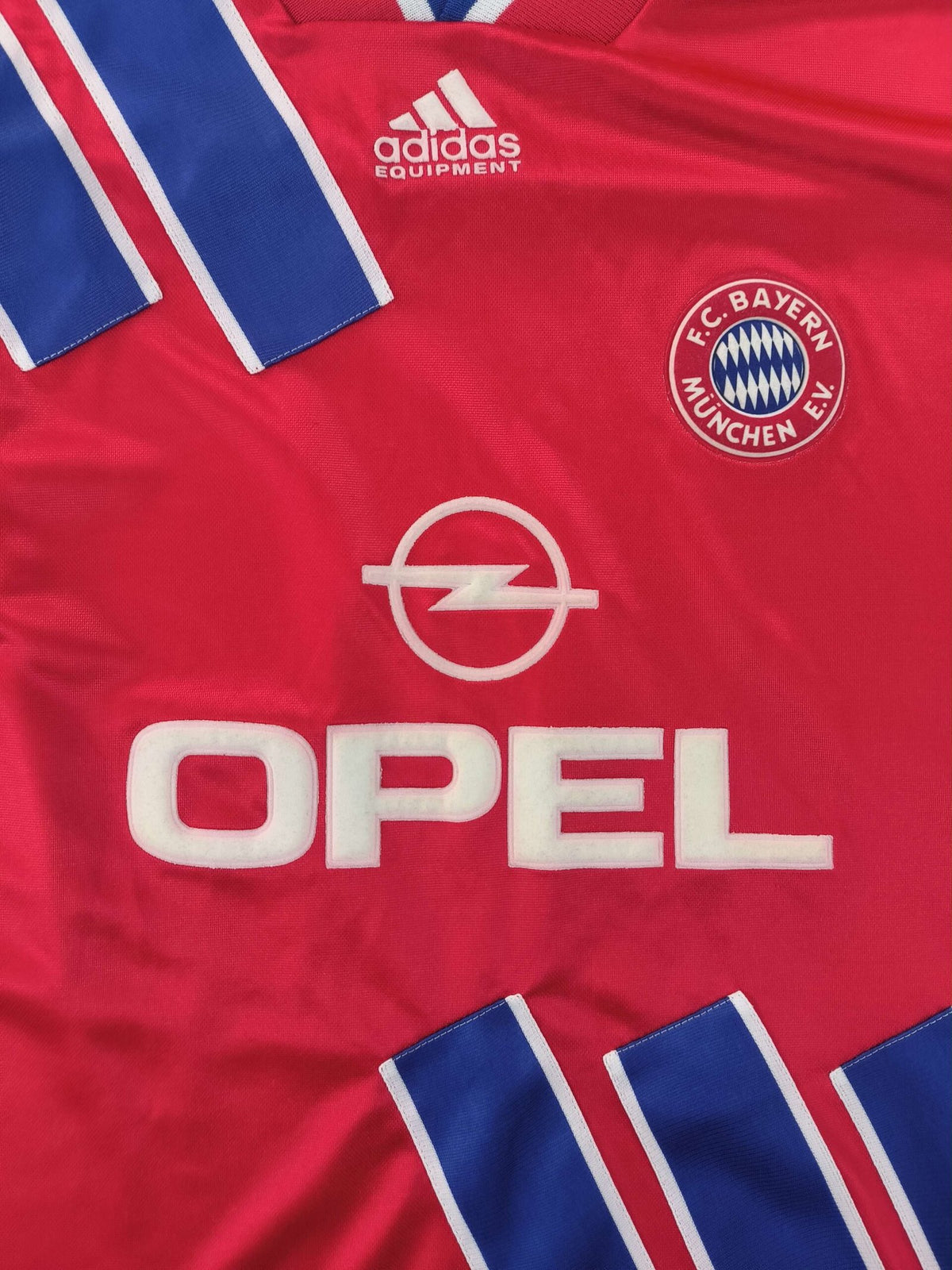 Bayern München 1993-95 Adidas home football shirt size S