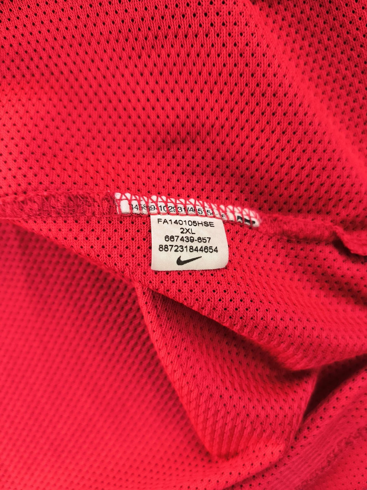 Eintracht Frankfurt 2014-15 Nike training football shirt size XXL