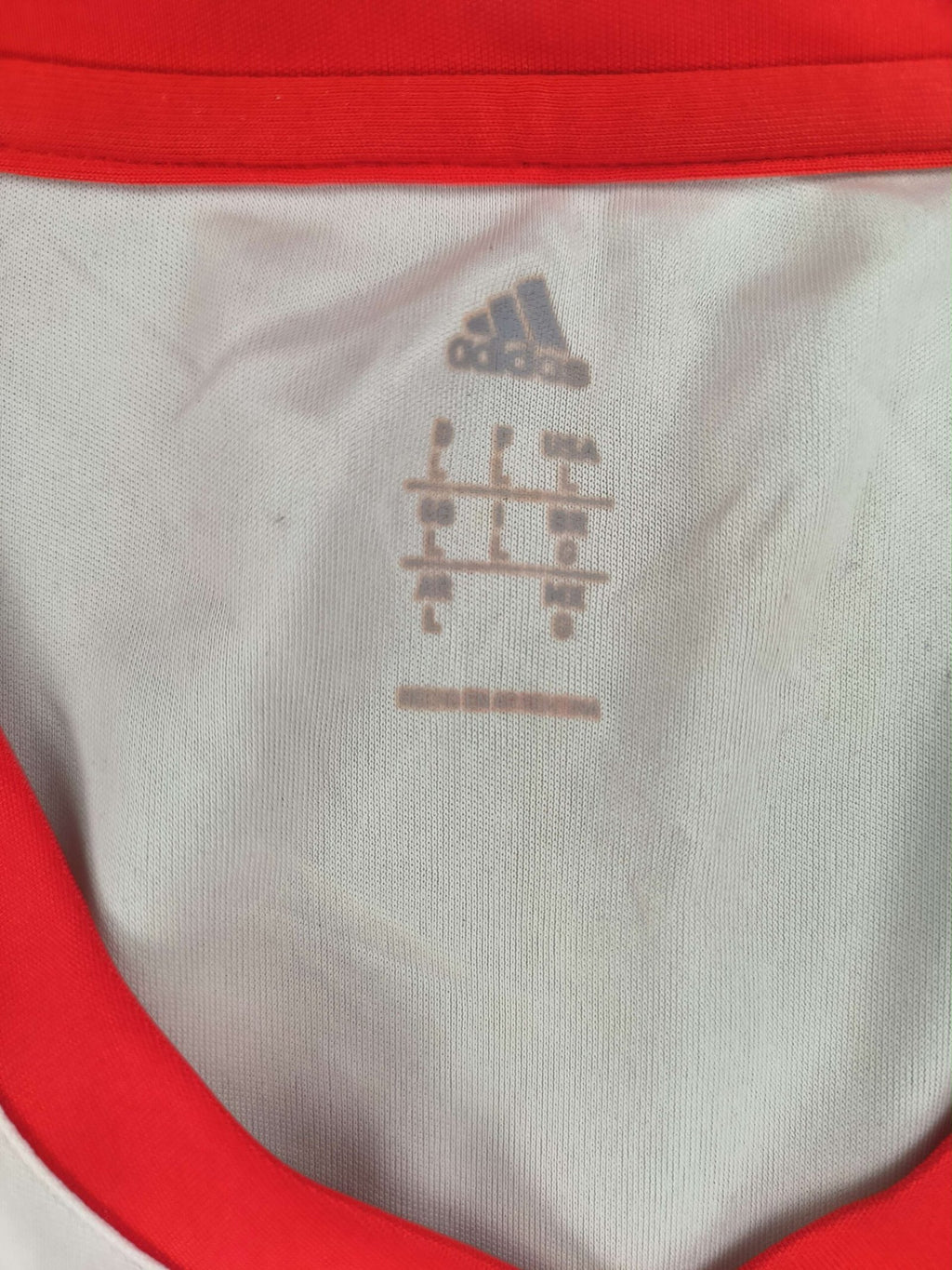 River Plate 2016 Adidas training football shirt size L