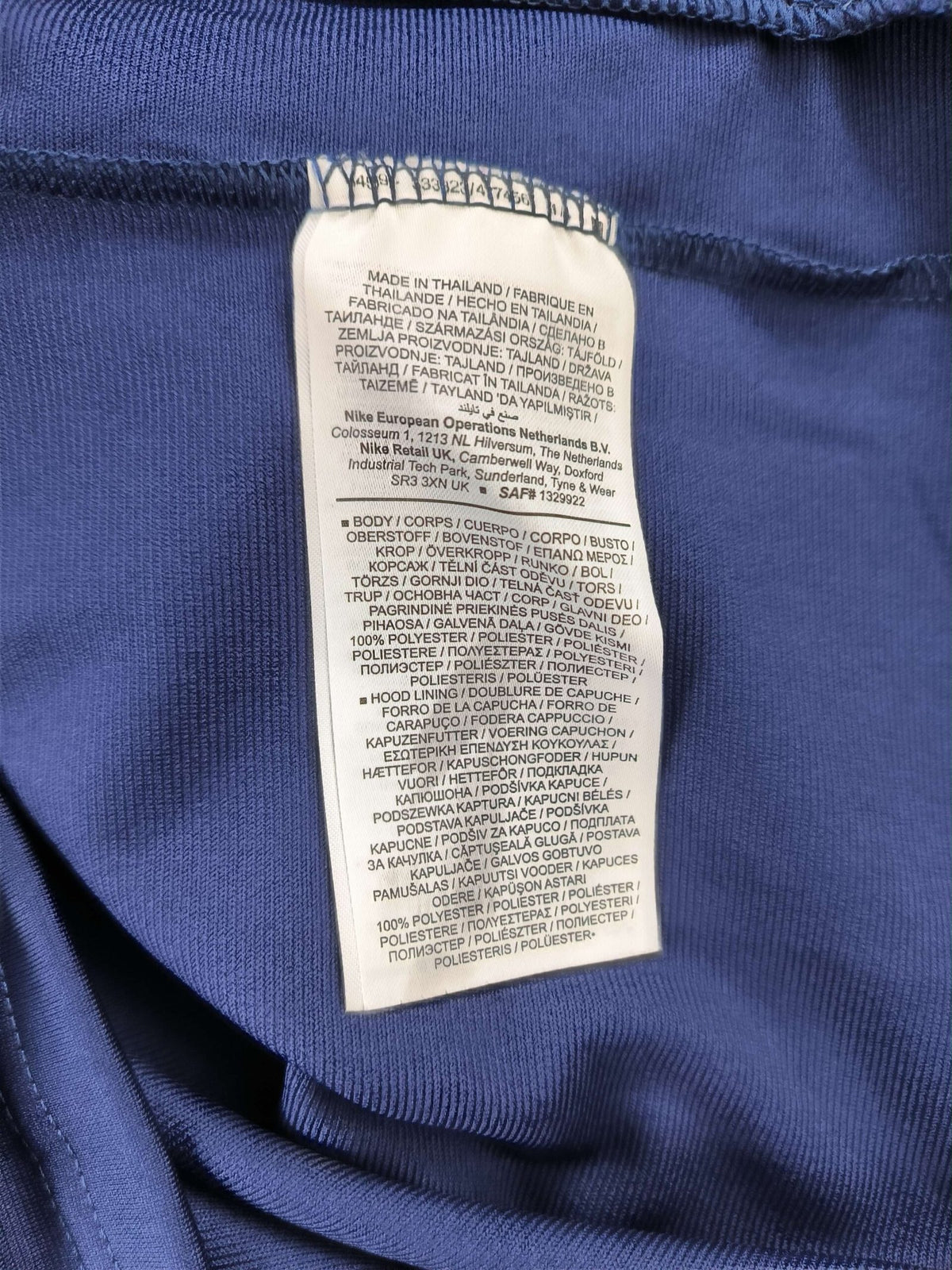 Tottenham 2021-22 Nike kapucnis felső S-es