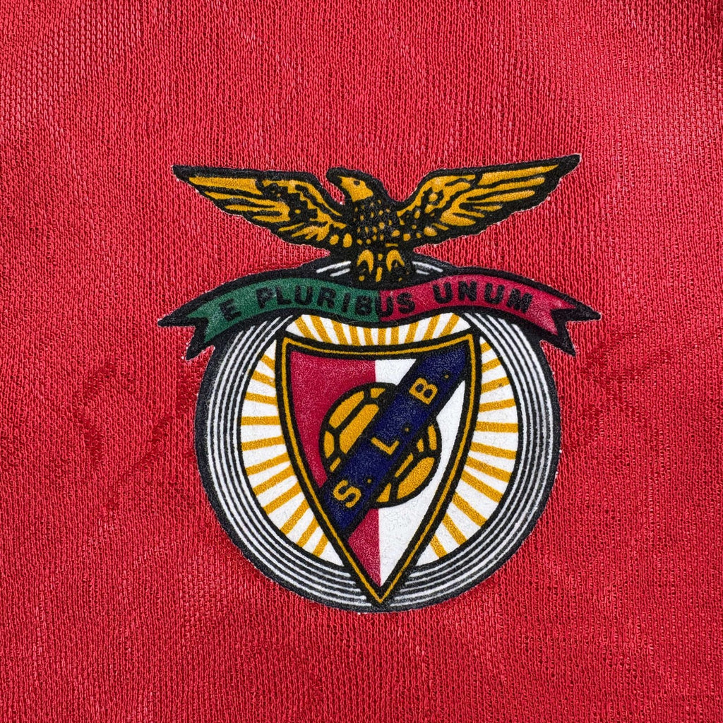 Benfica 1992-93 Hummel home football shirt size S