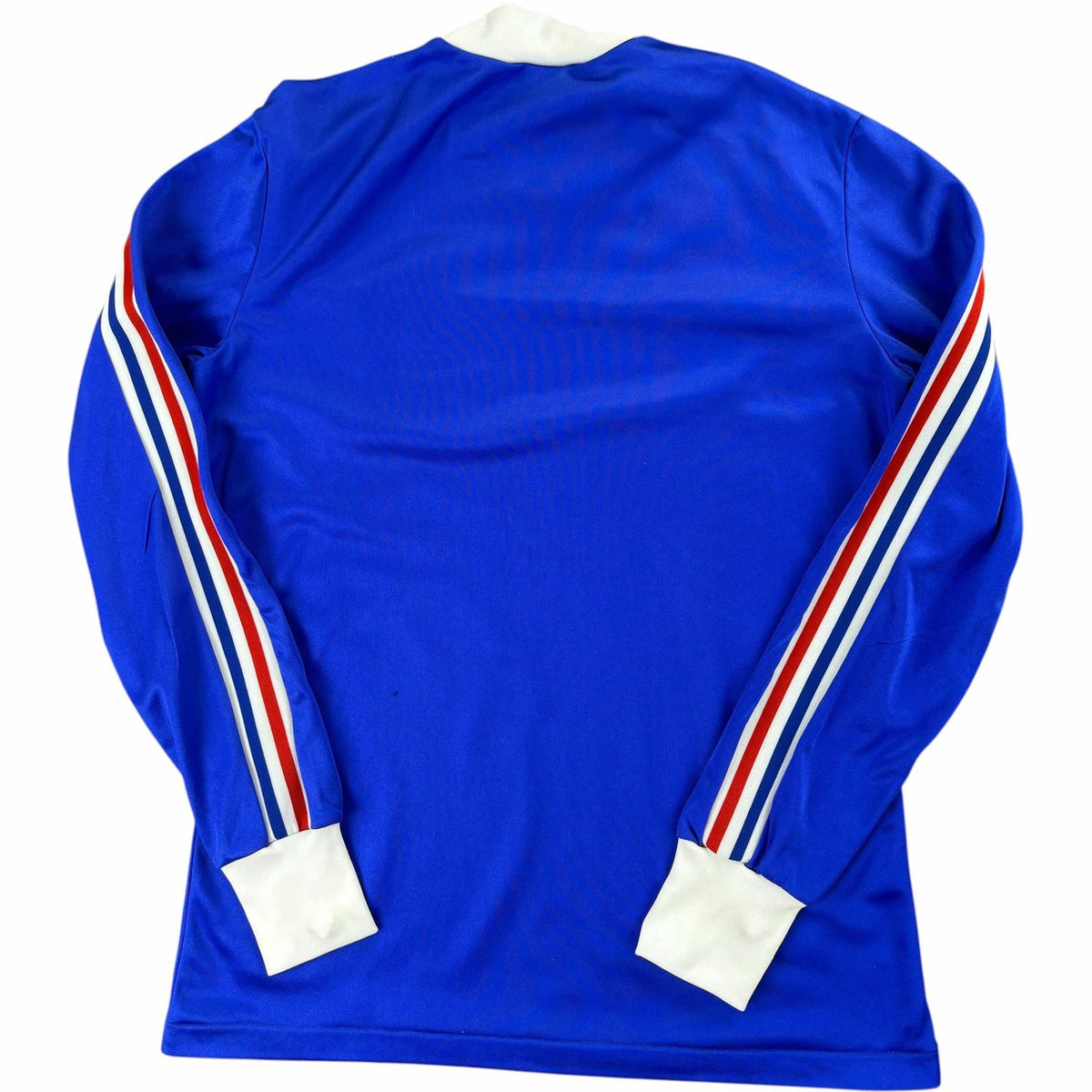 France 1978-80 Adidas home long sleeve football shirt size S
