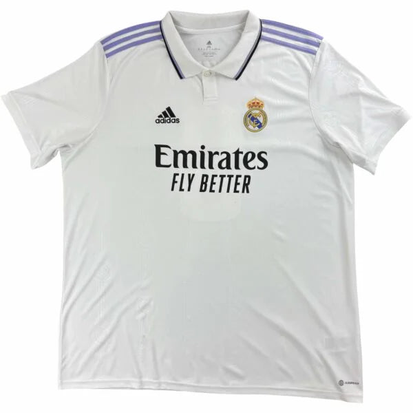 Real Madrid 2022-23 Adidas hazai Karim Benzema foci mez XXL