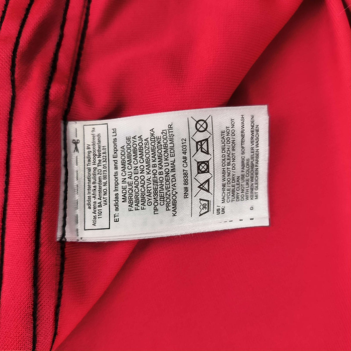 Denmark 2015 Adidas training football shirt size XXL