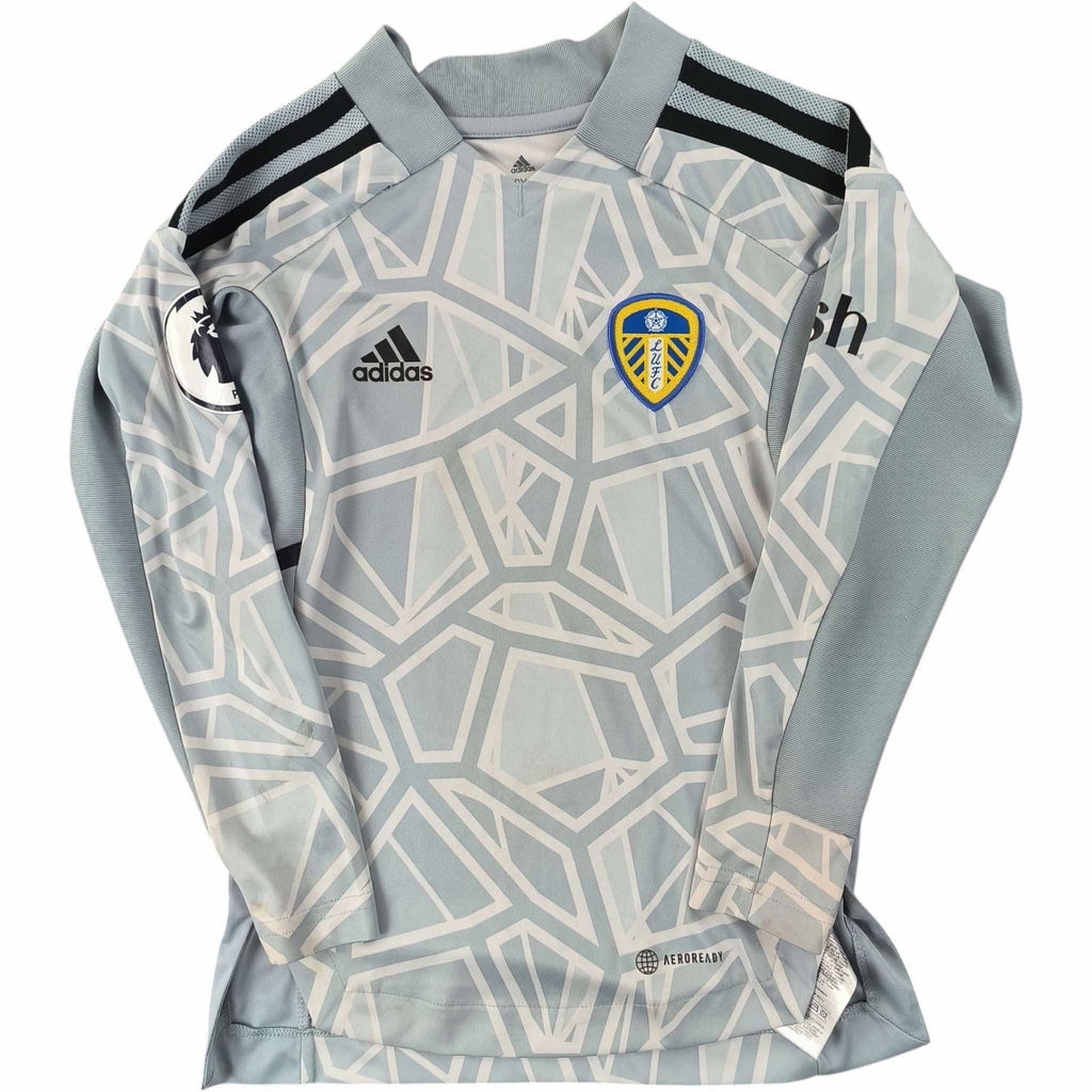 Leeds United 2022-23 Adidas goalkeeper football shirt size 128